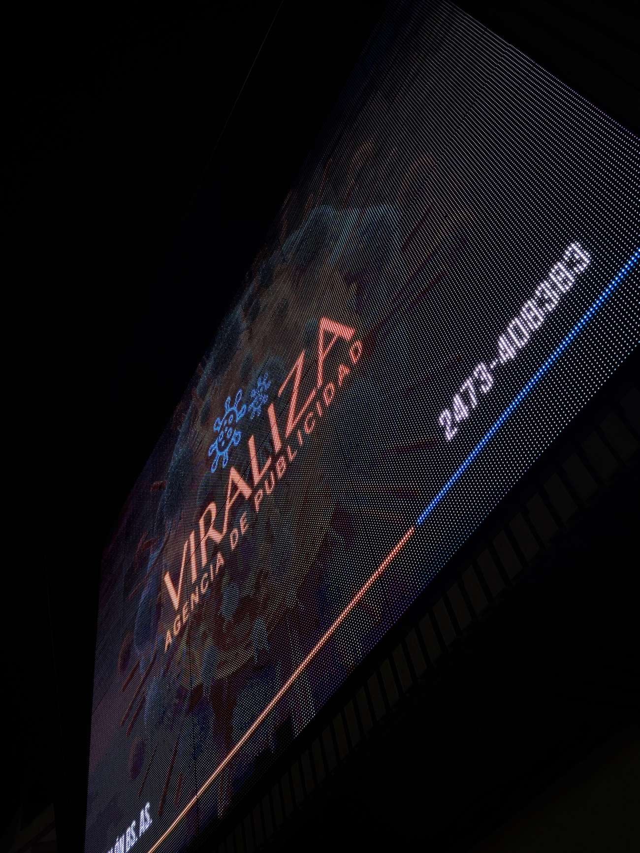 Pantallas LED en la vía pública